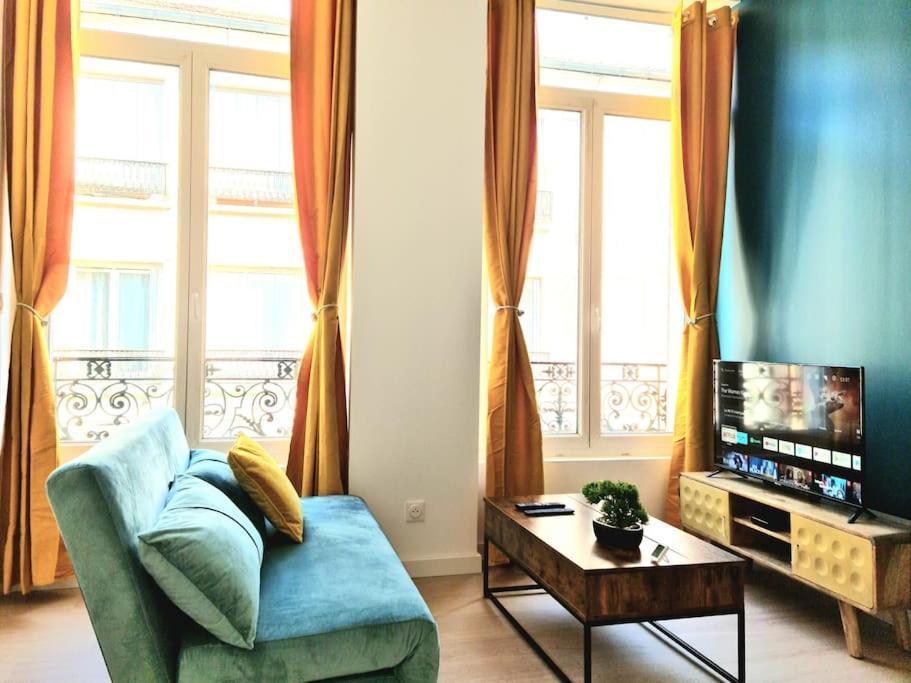 Le Cosy Central Moderne Et Chaleureux Saint-Etienne  Exterior foto